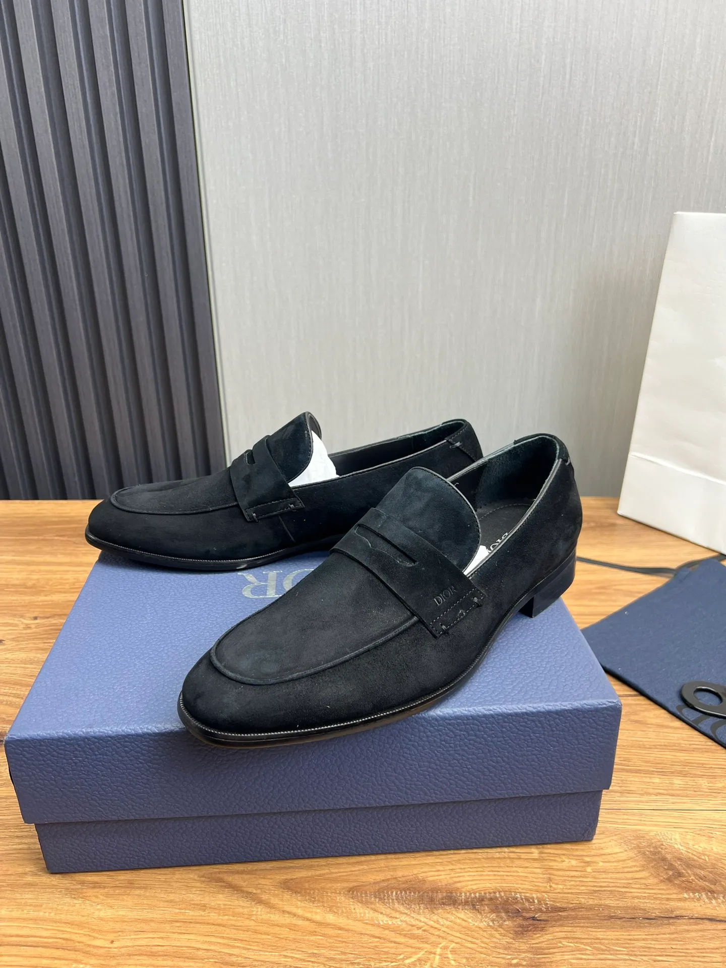 Men's men's shoes💰540💰 Dior men's business casual leather shoes👞all made of imported original brand leather, just to create a more comfortable wearing experience, upper: original frosted cowhide➕imported cowhide lining, original non-slip and wear-resistant rubber outsole✔️36-45 (45 non-returnable)